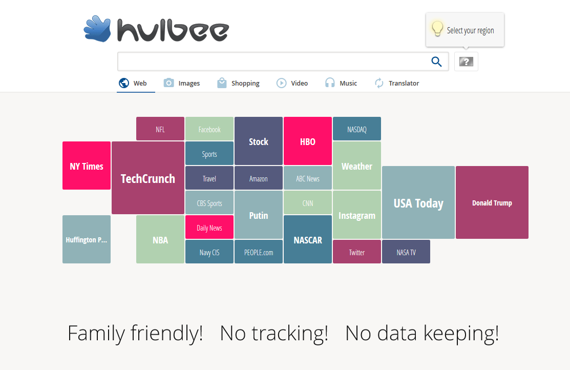 Homework search engines without filters