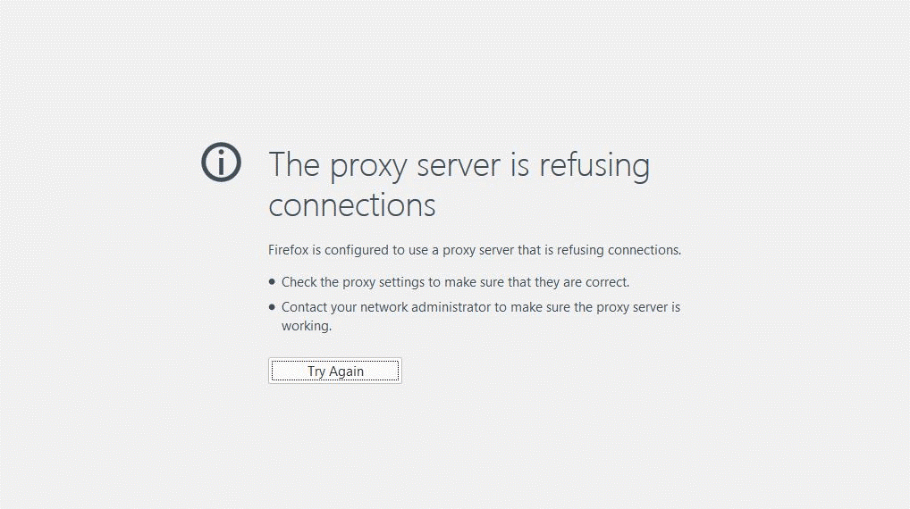 the proxy server is refusing connections tor browser что делать gidra