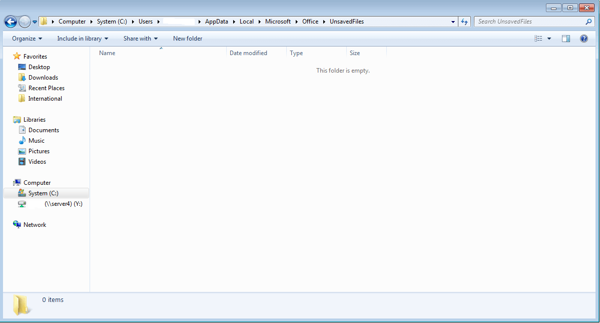 C users user appdata local microsoft