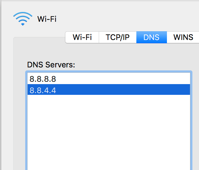 dns servers mac dns servers mac
