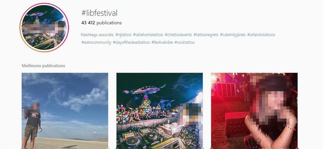 Instagram event hashtag: #libfestival