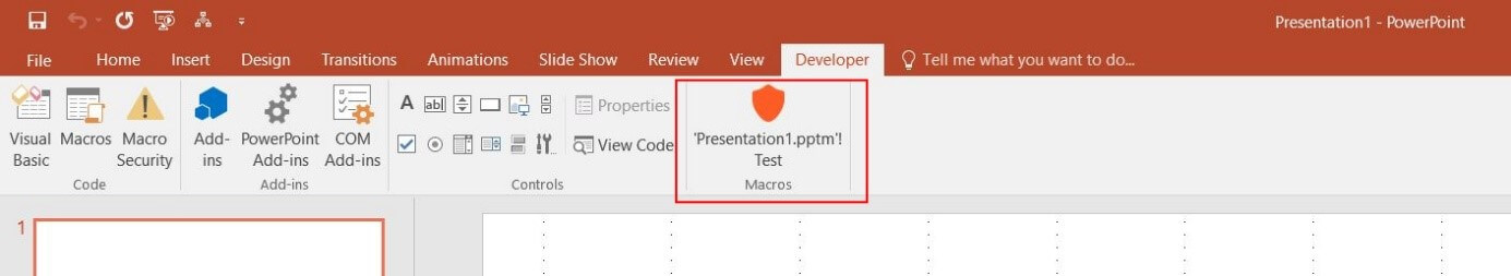powerpoint macro for all presentations