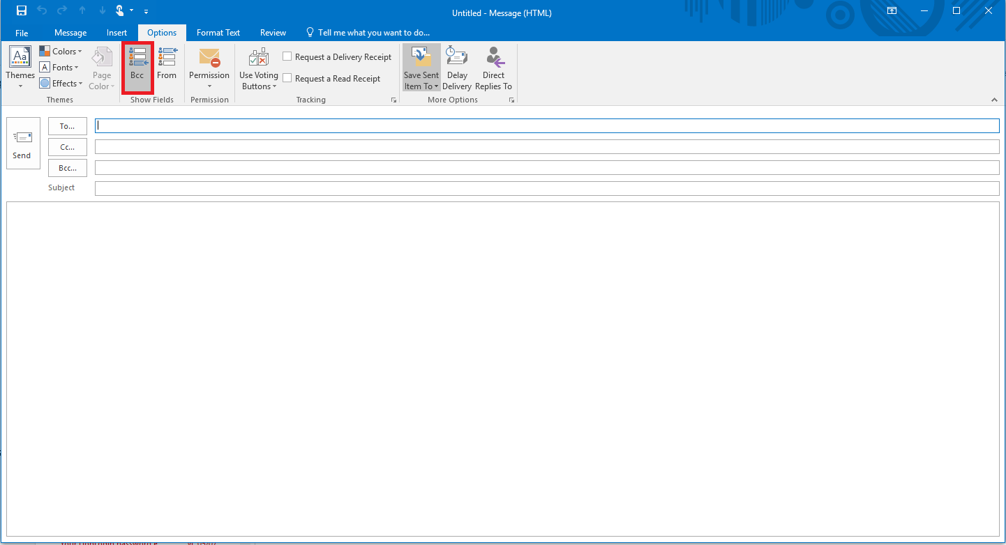 How to Use BCC in Outlook Emails IONOS UK