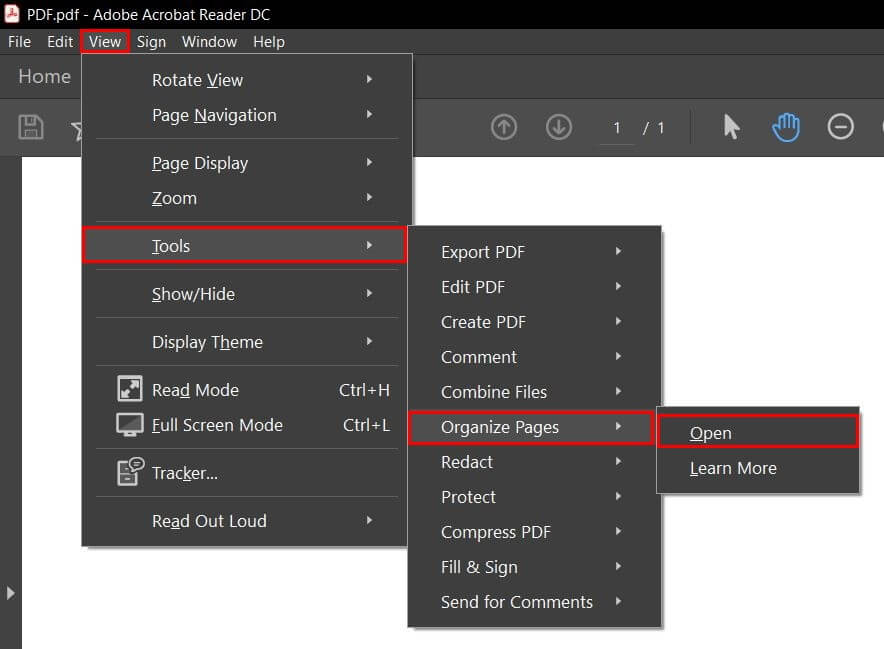 how do i save as pdf on adobe acrobat reader