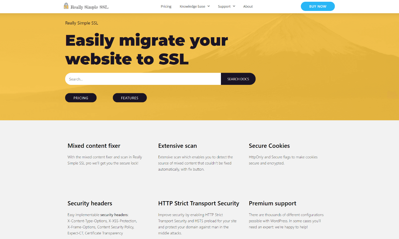 Website of Really Simple SSL
