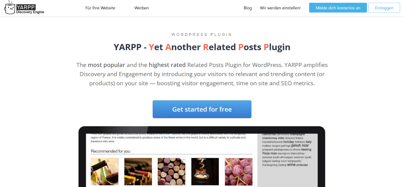 Official Website of Yet Another Related Posts Plugin (YARPP)