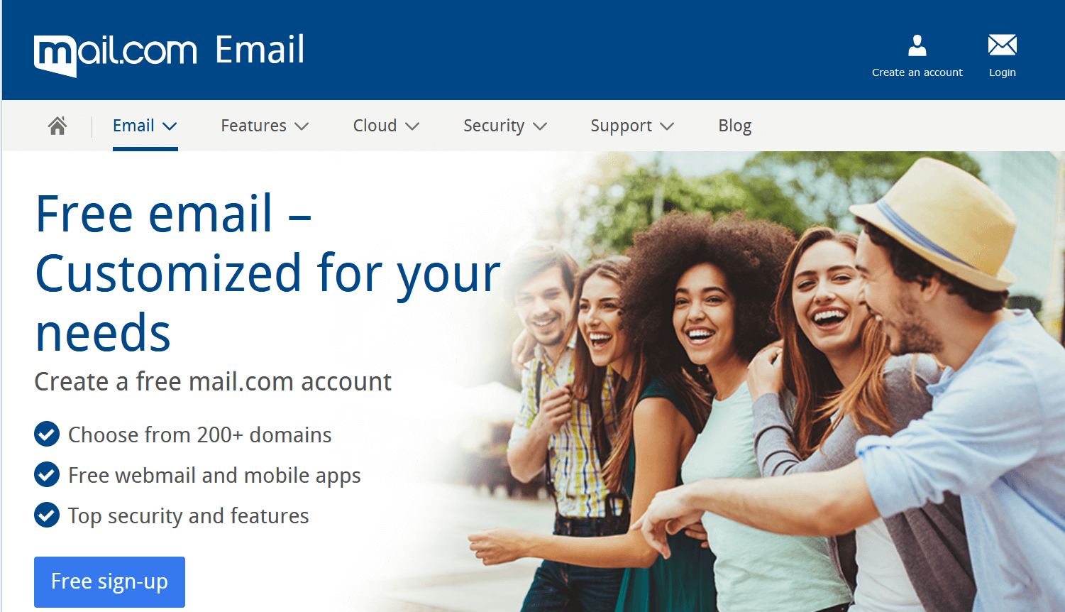 Mail.com Lc Free mail providers | The best free email providers 2022 - IONOS