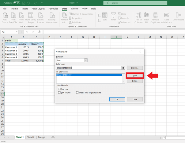Merging data in Excel: A step-by-step guide - IONOS UK