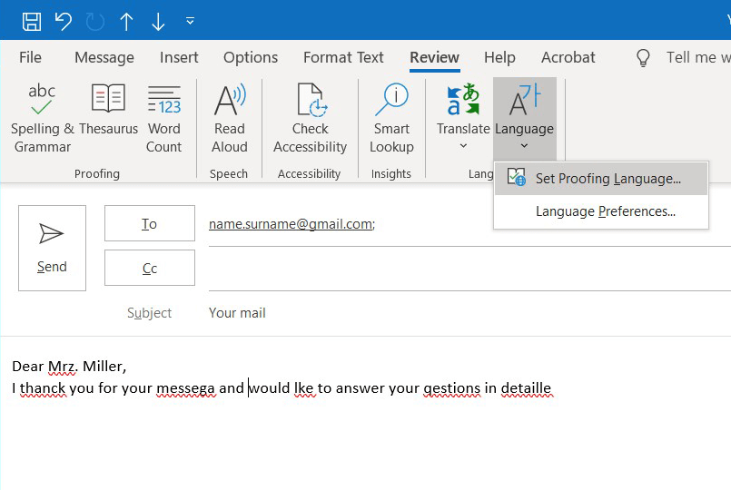 Spell check not working in Outlook here’s how to fix it IONOS