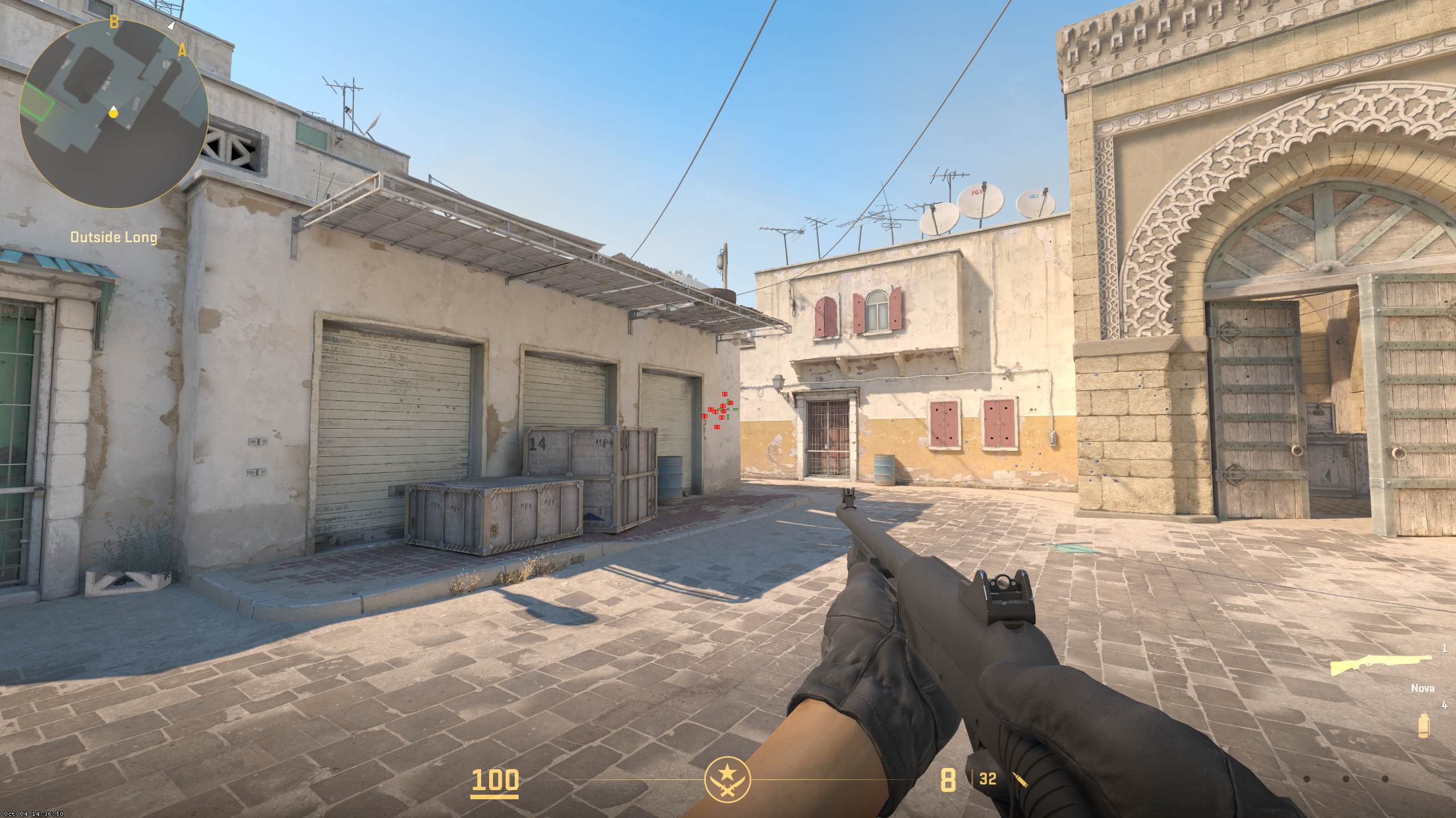 Screenshot from Counter Strike 2: Training mode
