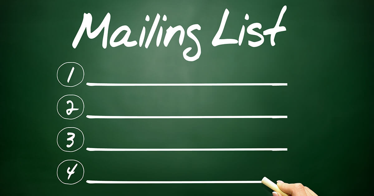 How to build and grow an e-mail list: What you should know about mailing lists
