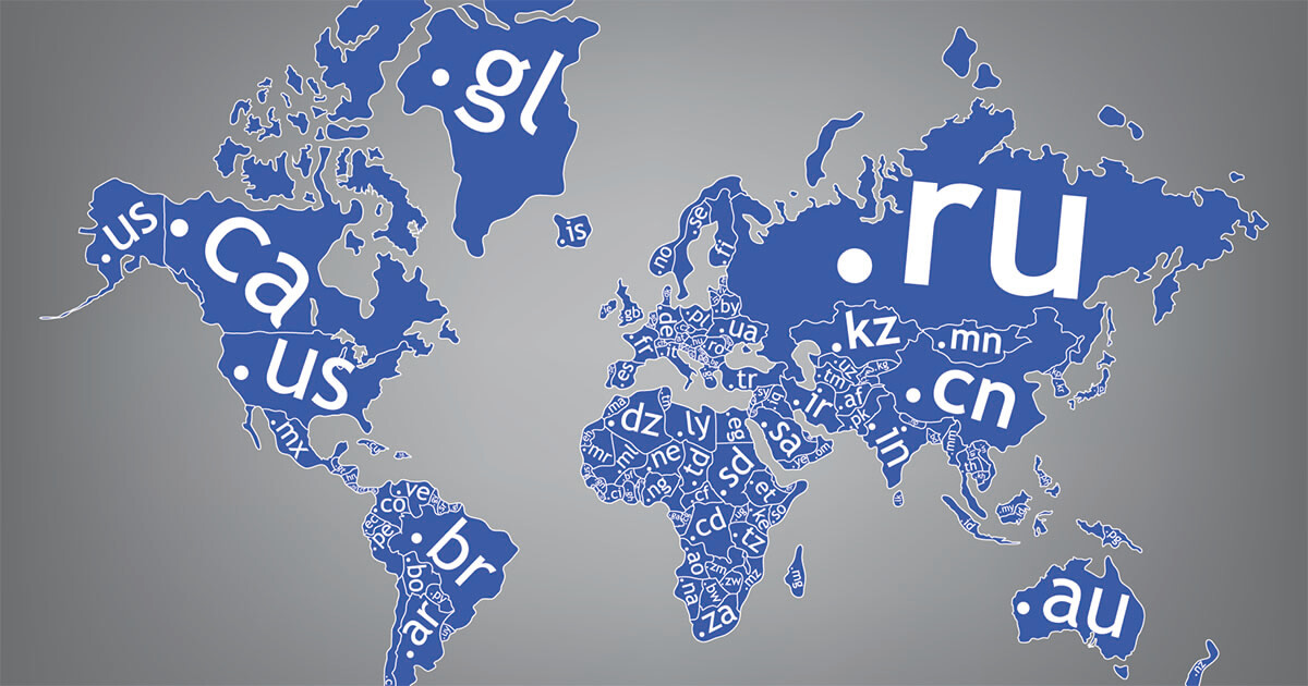 CcTLDs Full Country Domain List IONOS UK