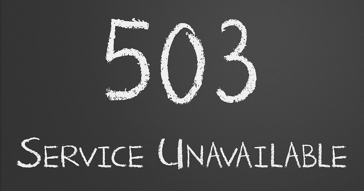 Http Error 503 Service Unavailable How To Fix Website Errors