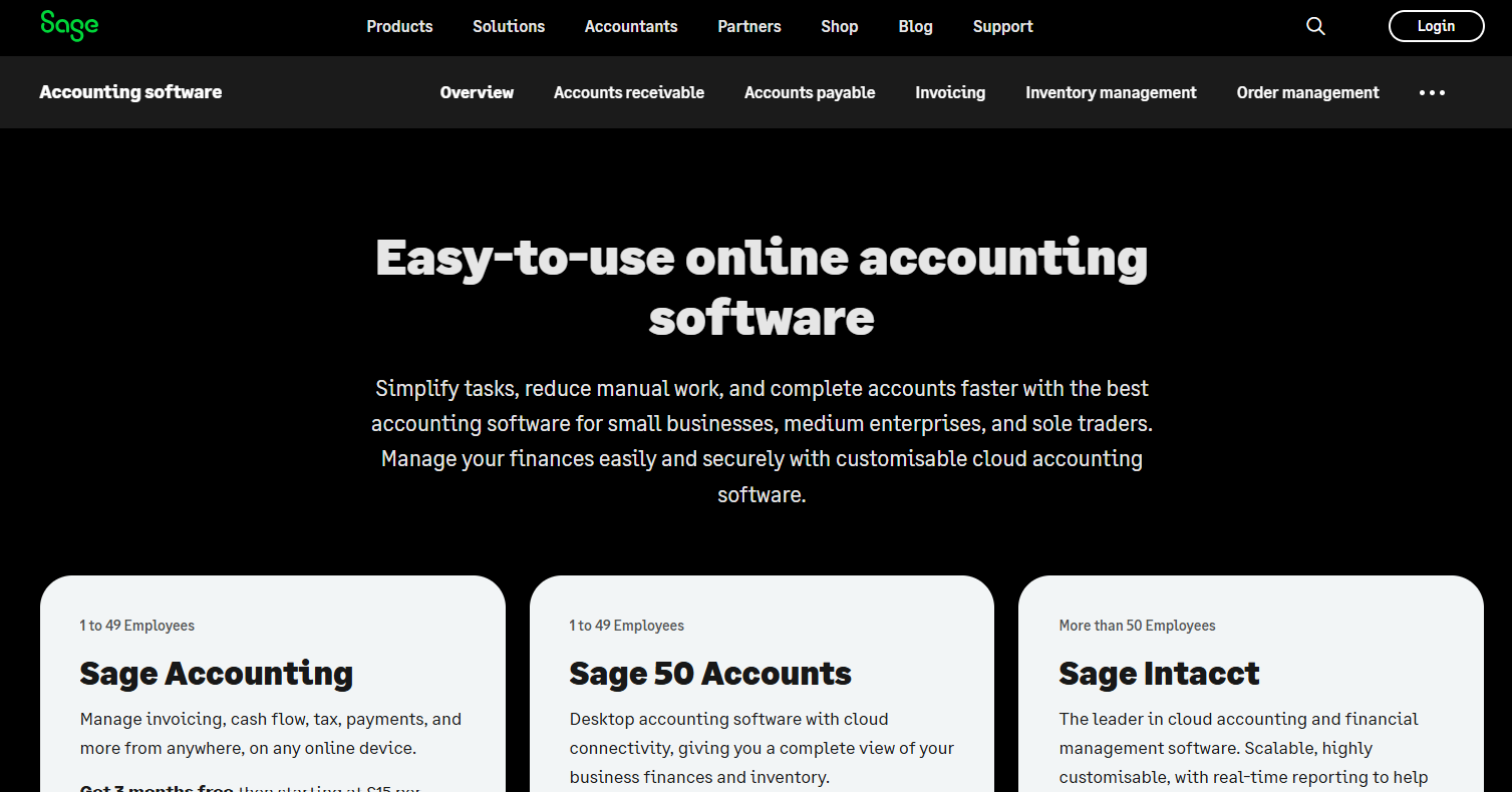 Sage website Image: Sage website