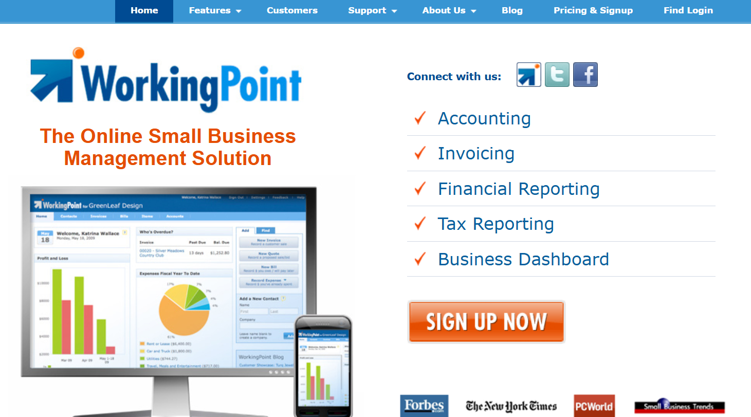 WorkingPoint website Image: WorkingPoint website