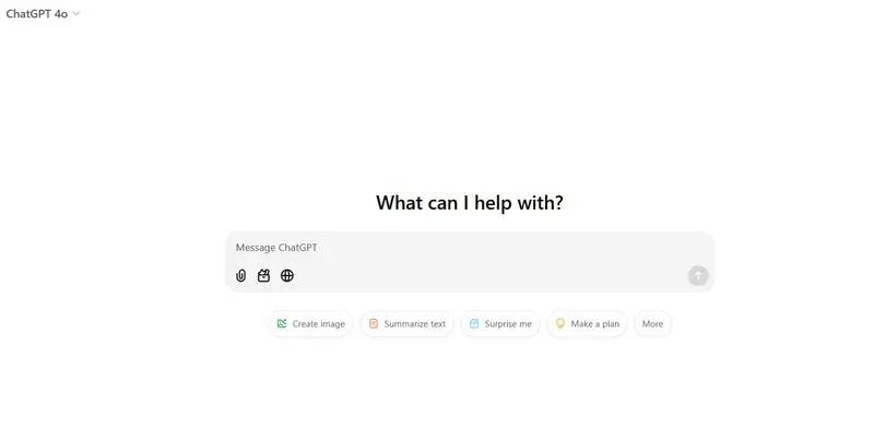 Screenshot of ChatGPT’s user interface Image: Screenshot of ChatGPT’s user interface