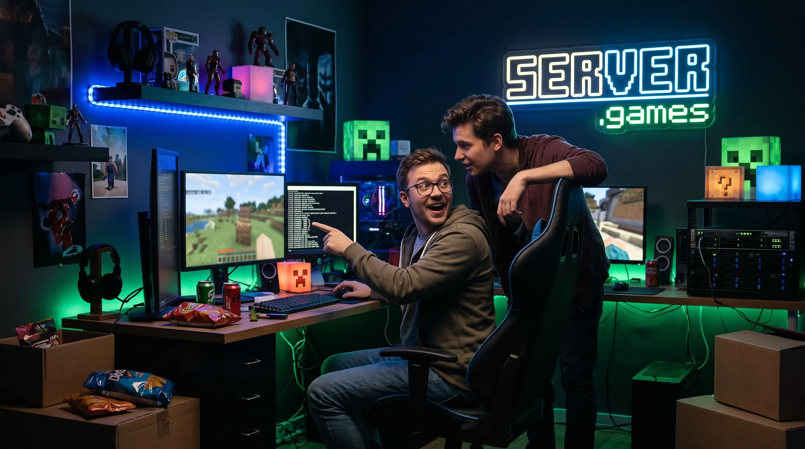 Image: How to assign a domain to the Minecraft server