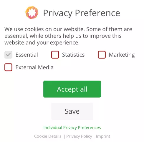 Image: Cookie banners used by Borlabs