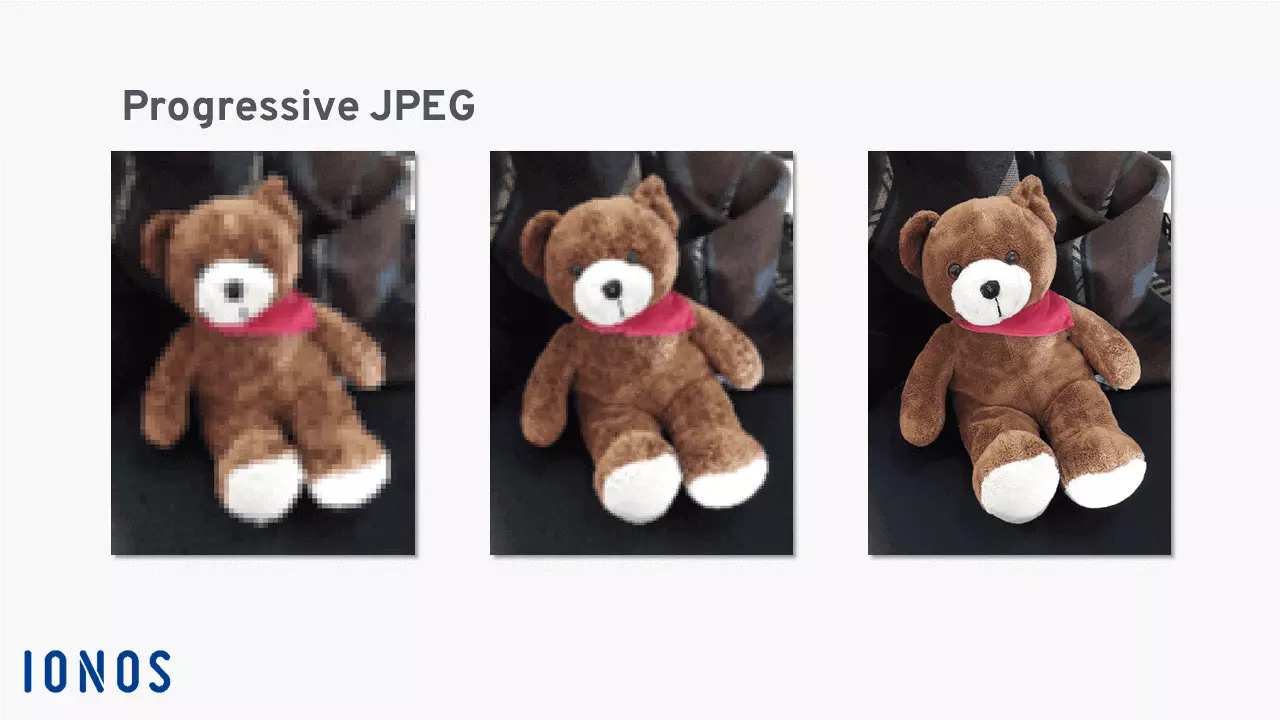 Image: Screenshot of loading progress of a progressive JPEG