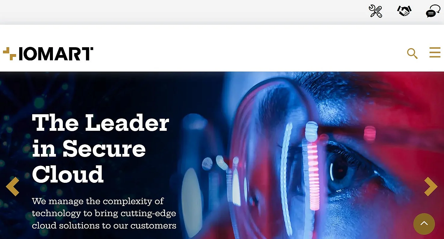 iomart managed UK cloud services Image: iomart managed UK cloud services