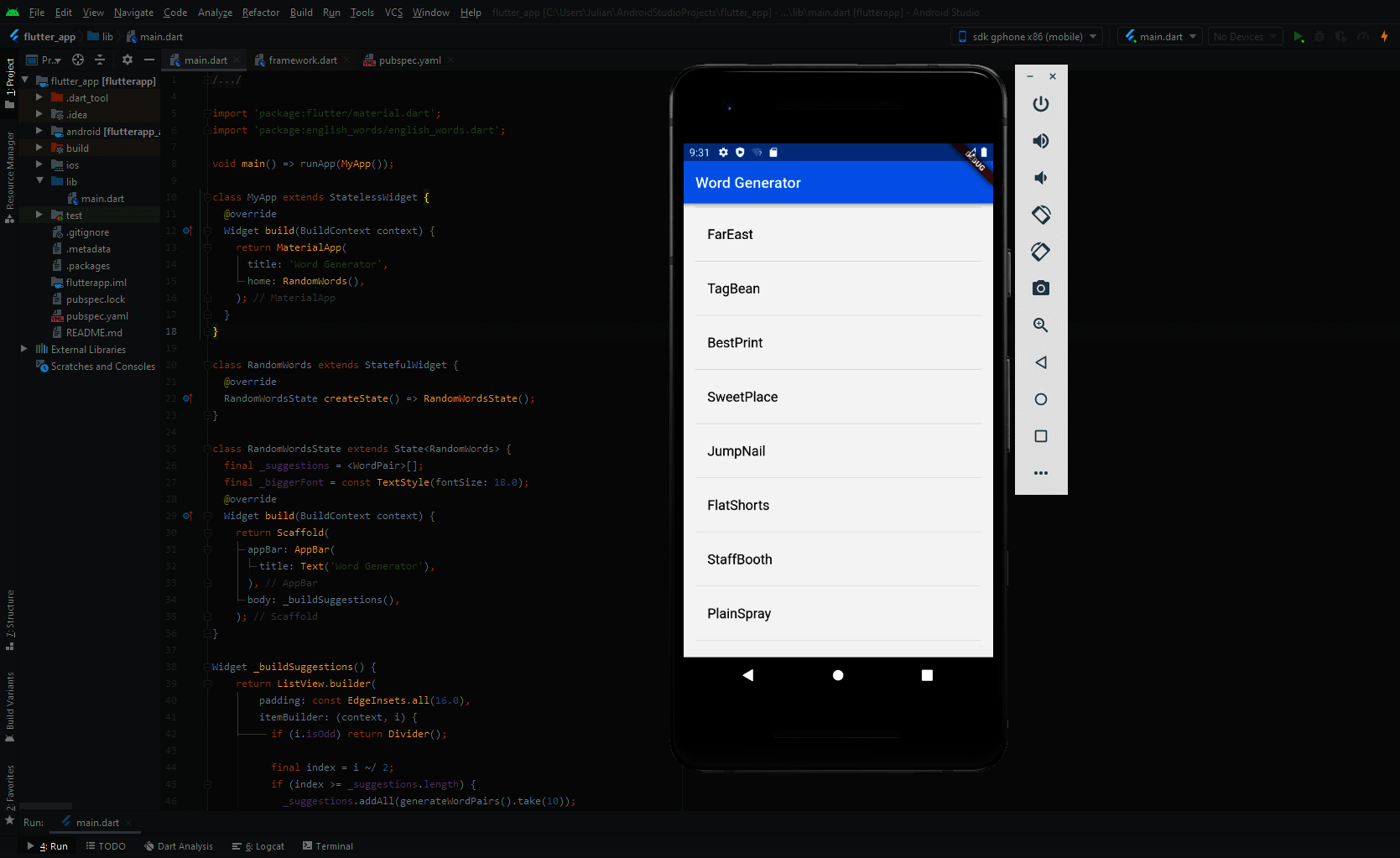 Google Flutter tutorial: learning how to program apps with Flutter ...