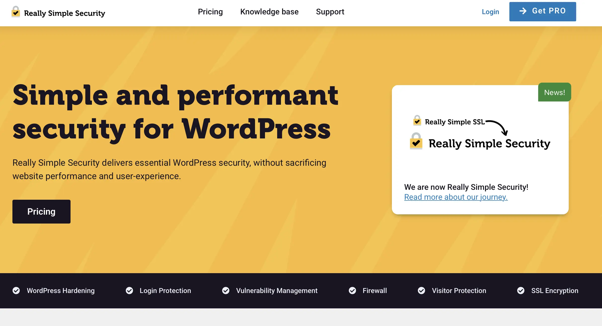 Image: Really Simple Security website