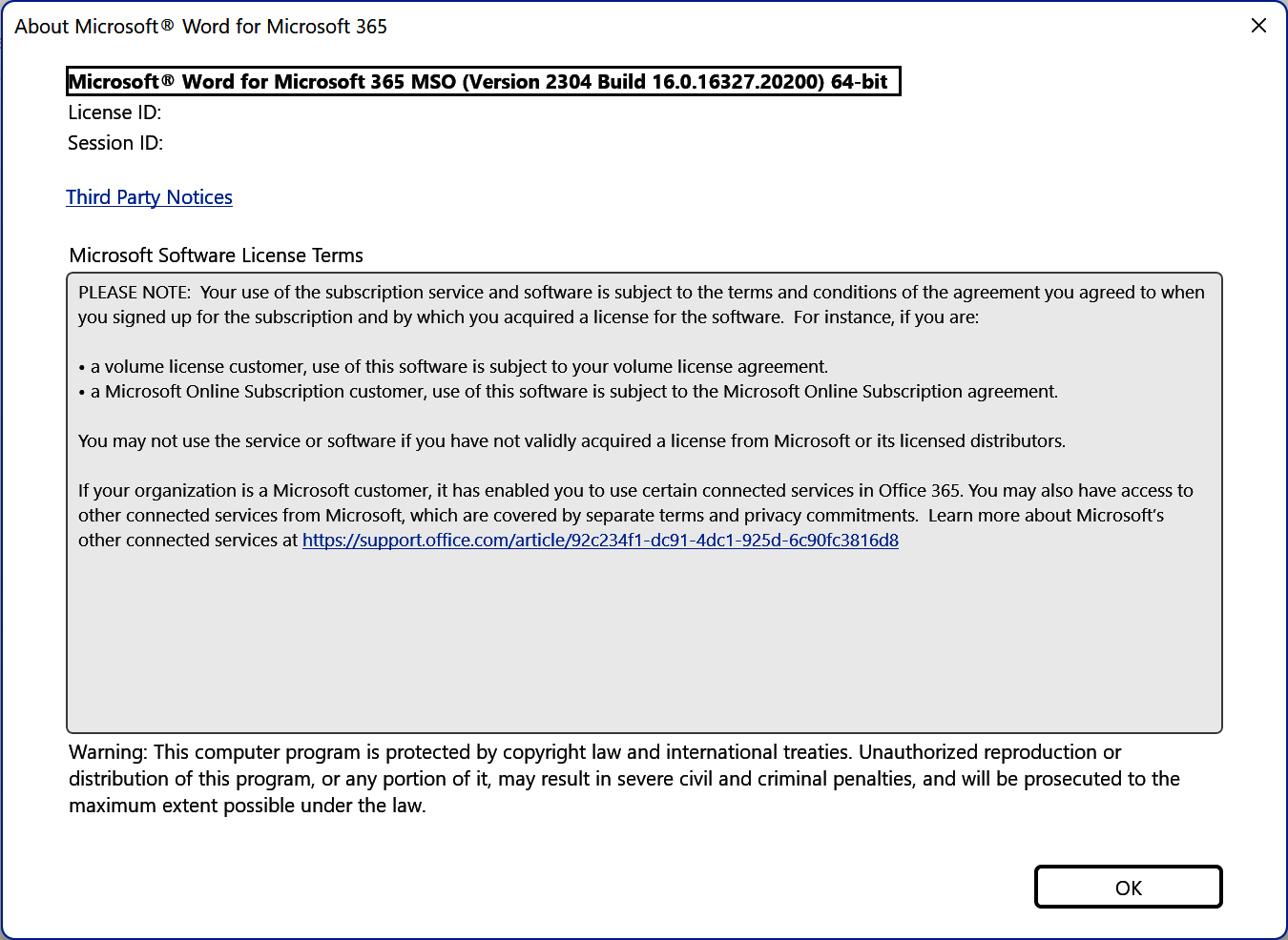 What version of office do i have ionos uk