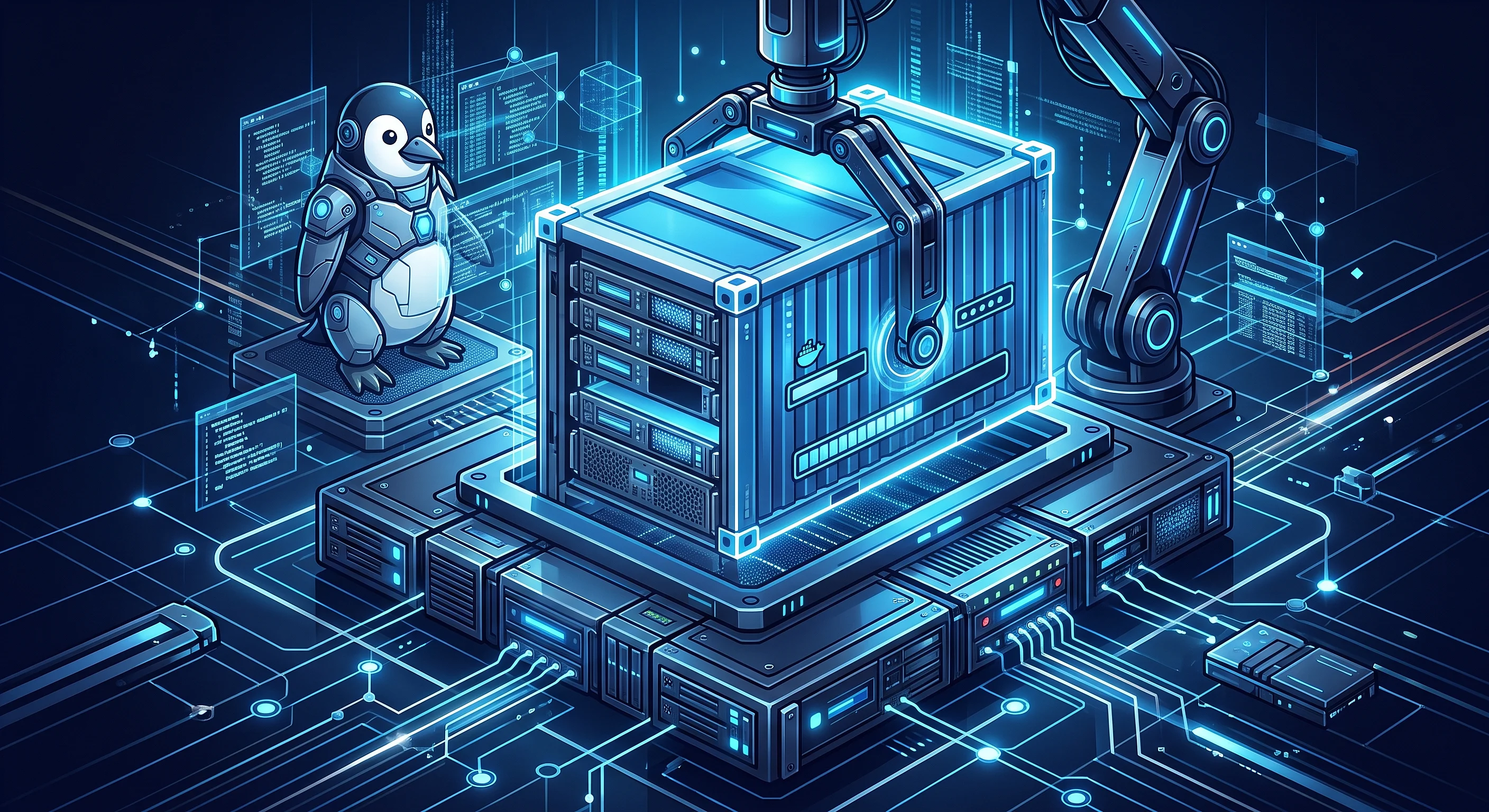 Image: Installing and running Docker on a Linux server