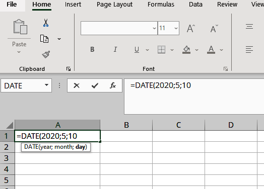 Excel DATE function | How to work with Dates in Excel - IONOS UK