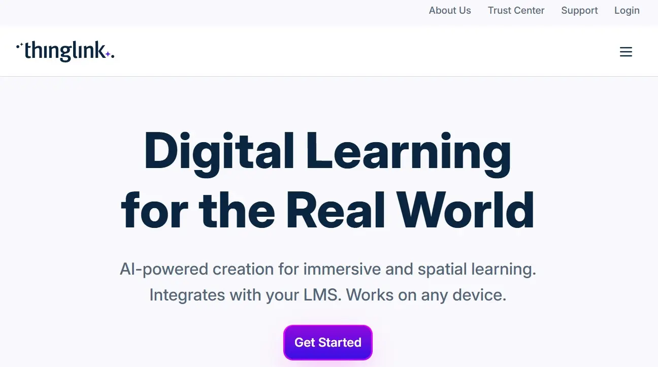 ThingLink website Image: ThingLink website