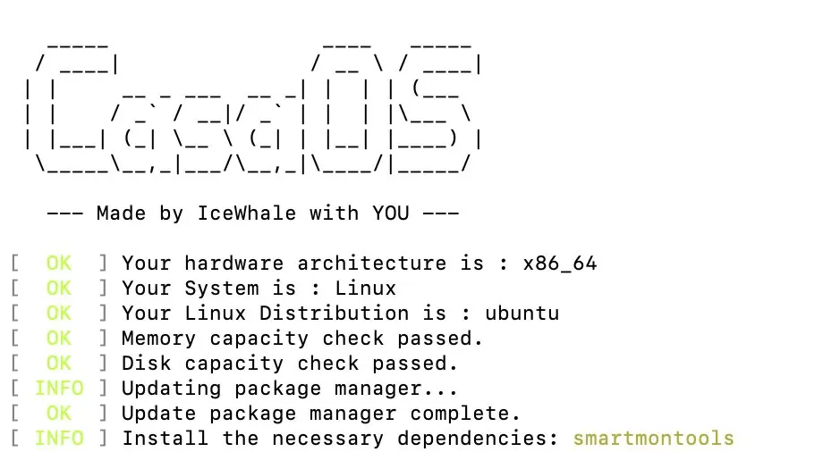 Install CasaOS Image: Install CasaOS
