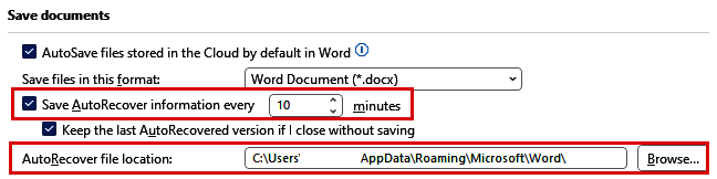 How to recover unsaved Word documents | All solutions - IONOS UK
