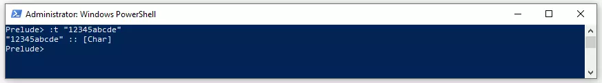 Image: Haskell tutorial: string input in ghci (Windows PowerShell) 