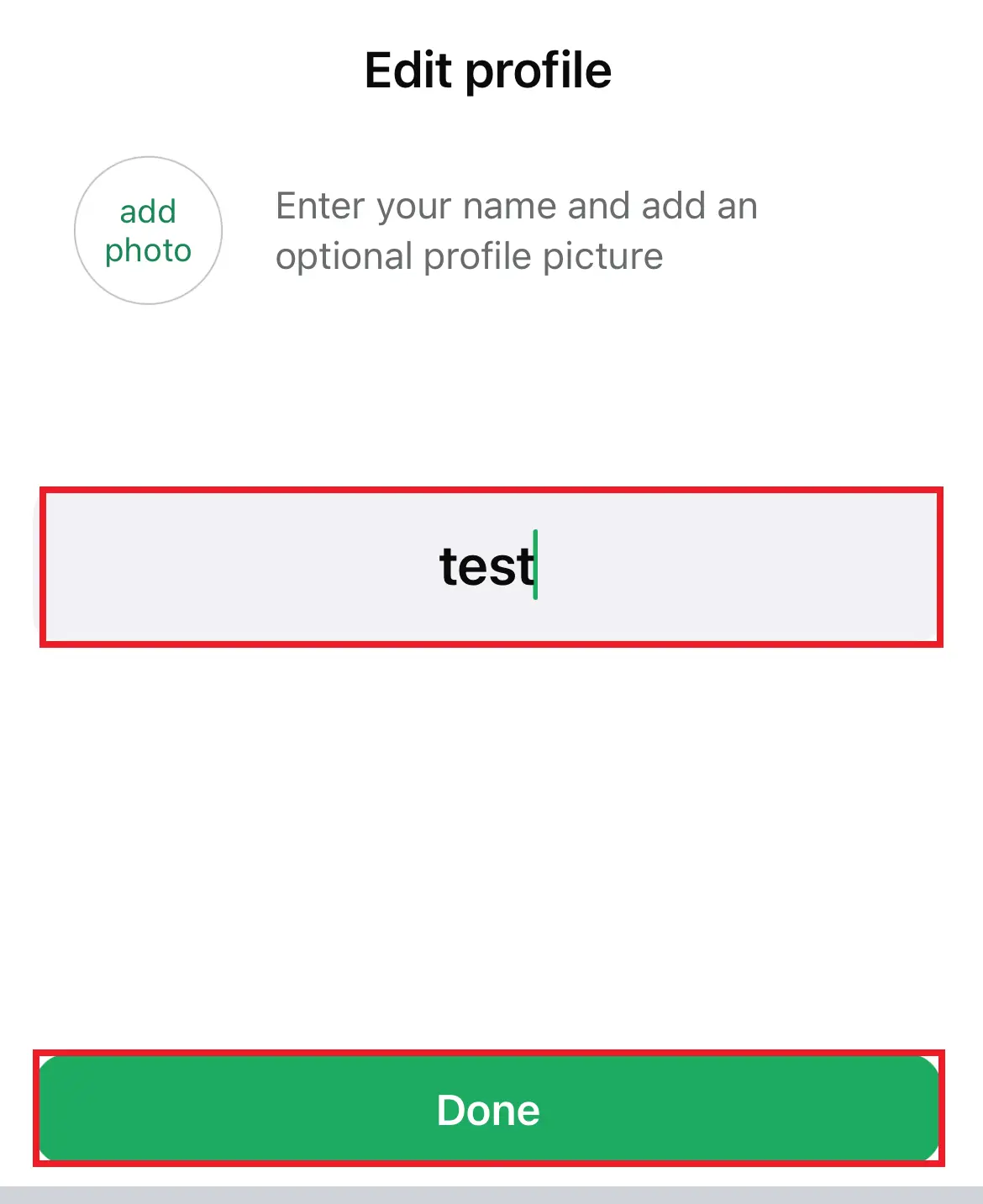 WhatsApp profile overview Image: WhatsApp profile overview