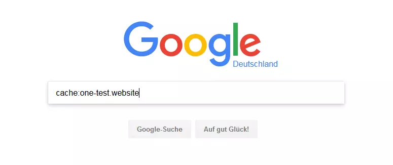 Image: Google’s search bar with the command entered to load a website from the search engine’s cache