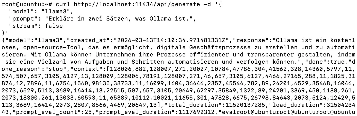 Image: Ollama API Request