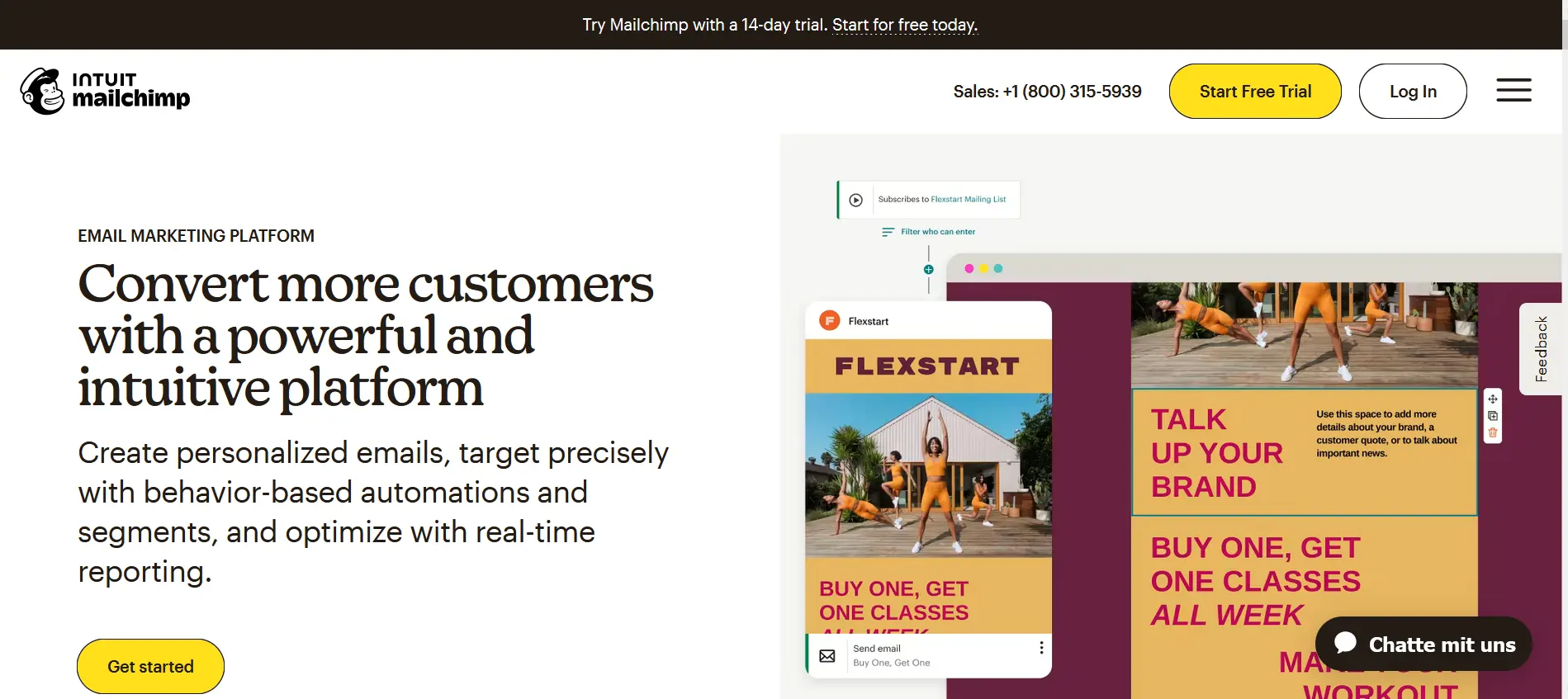 MailChimp website Image: MailChimp website