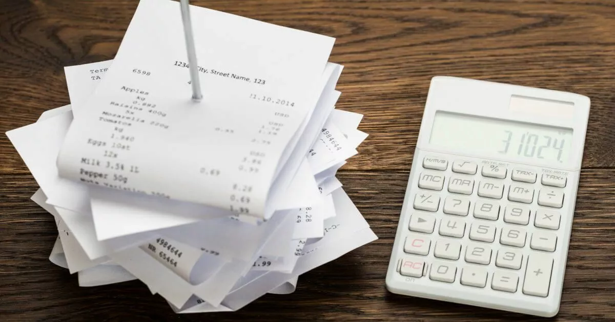 Image: Why are receipts important for good bookkeeping? 