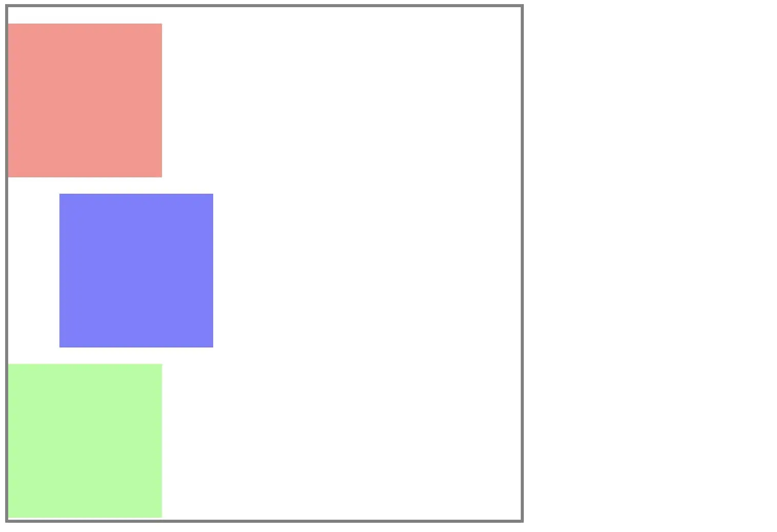 Image: Relative positioning based on natural element flow