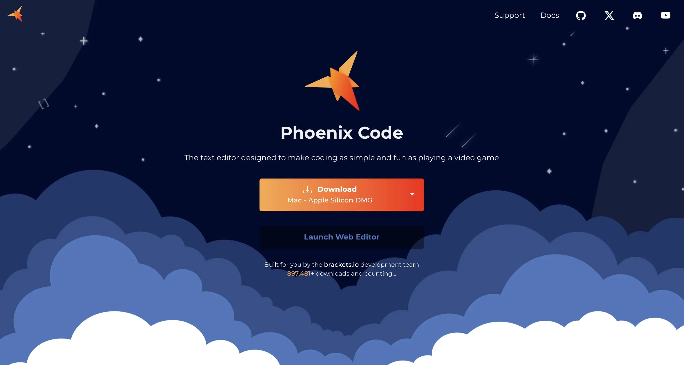 Image: Screenshot of the Phoenix Code website