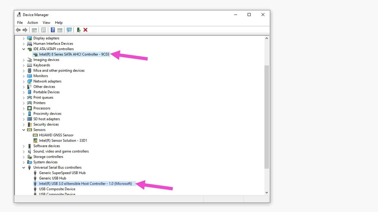 Image: Windows Device Manager 