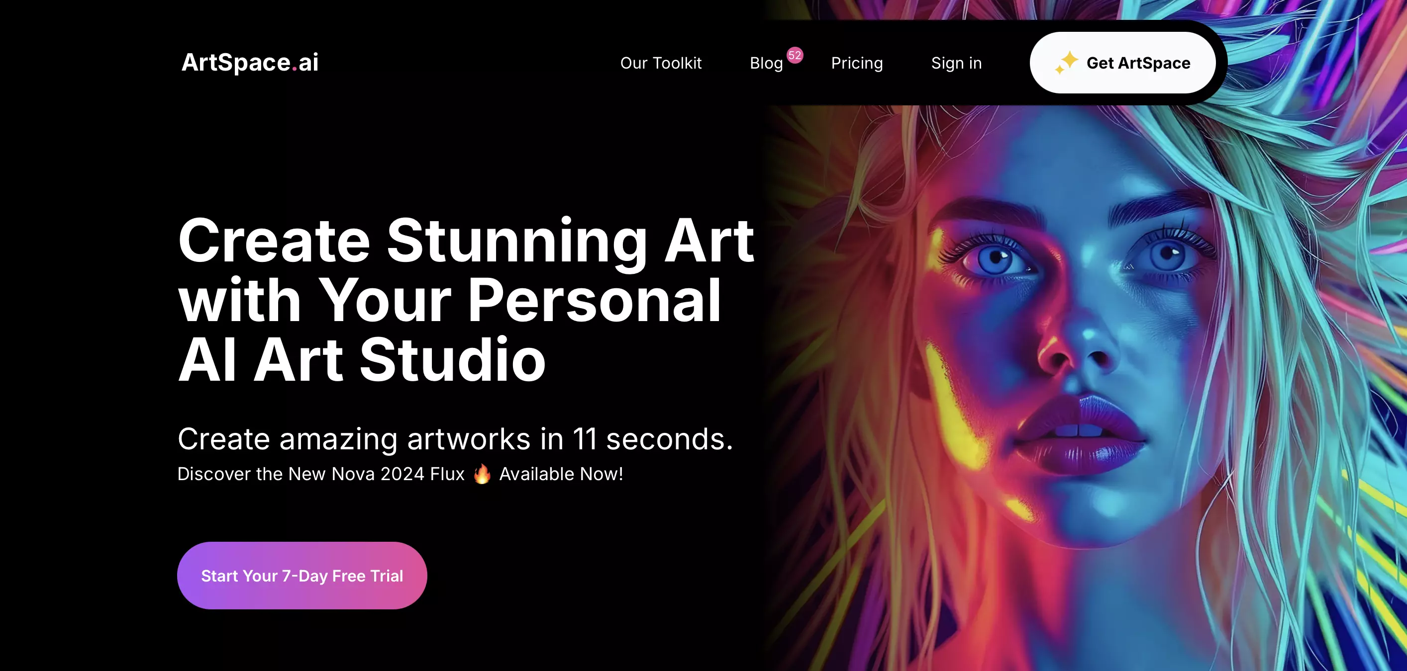 ArtSpace.ai website Image: ArtSpace.ai website