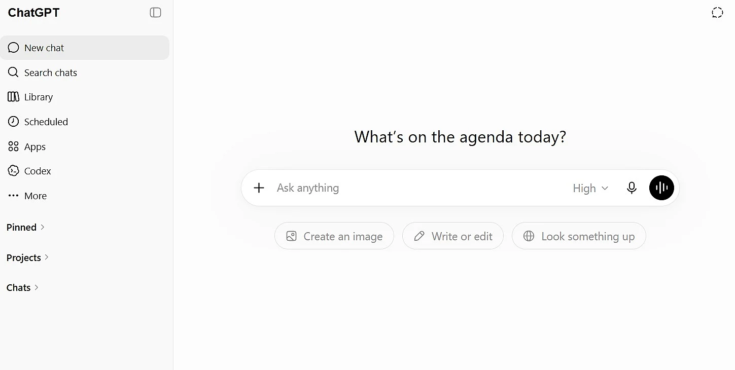 ChatGPT screenshot Image: ChatGPT screenshot