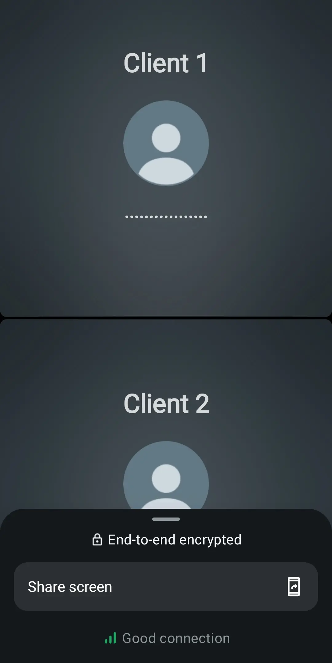 WhatsApp: An active WhatsApp group call Image: WhatsApp: An active WhatsApp group call