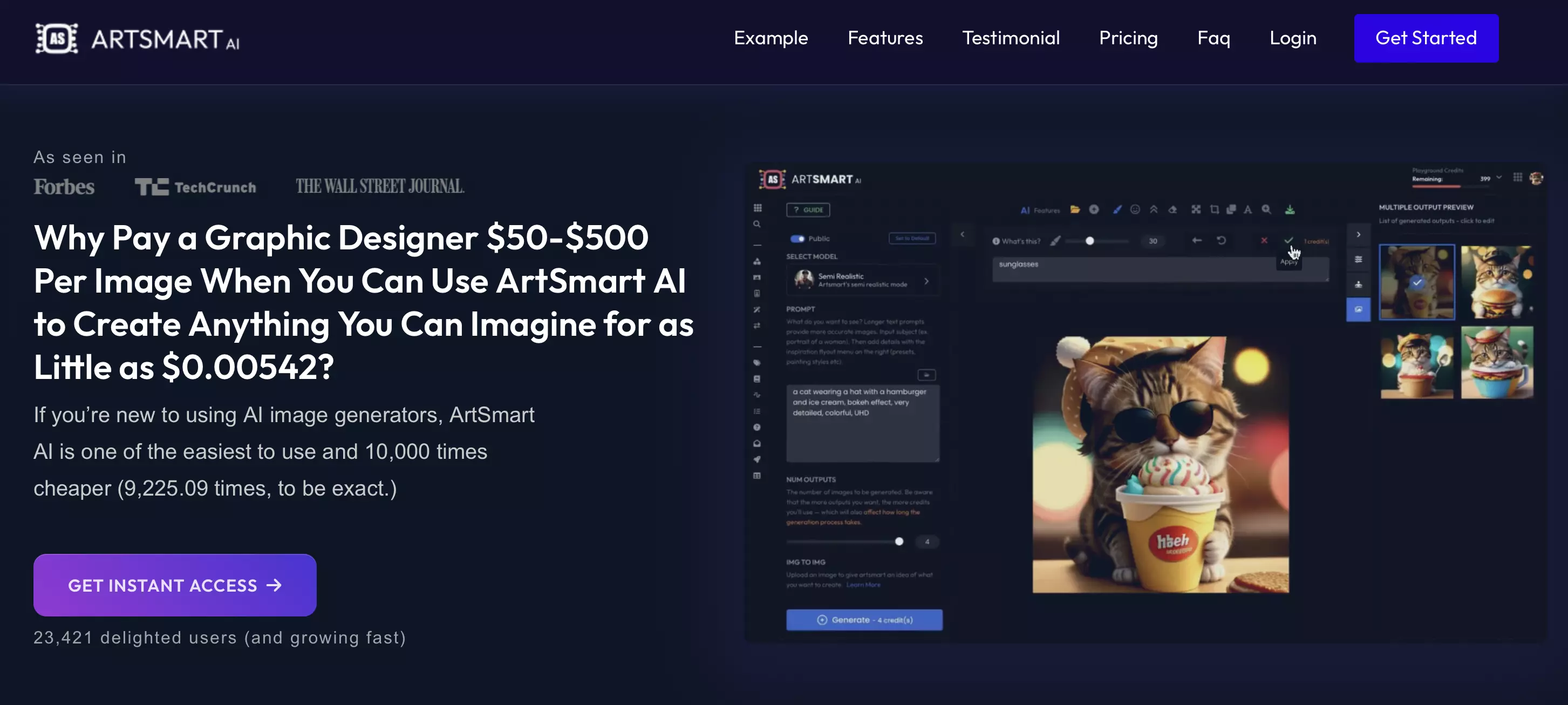 Artsmart.ai website Image: Artsmart.ai website