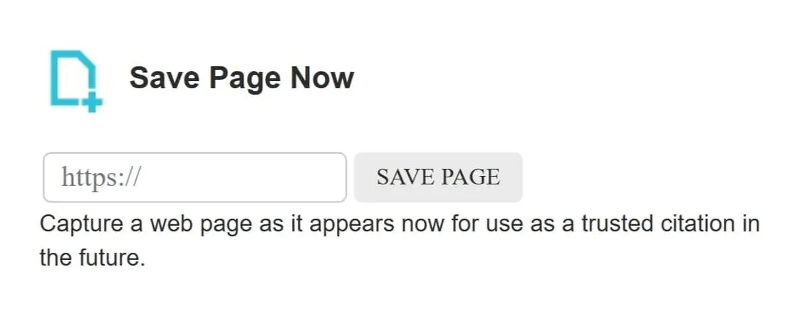 Image: Save your own website