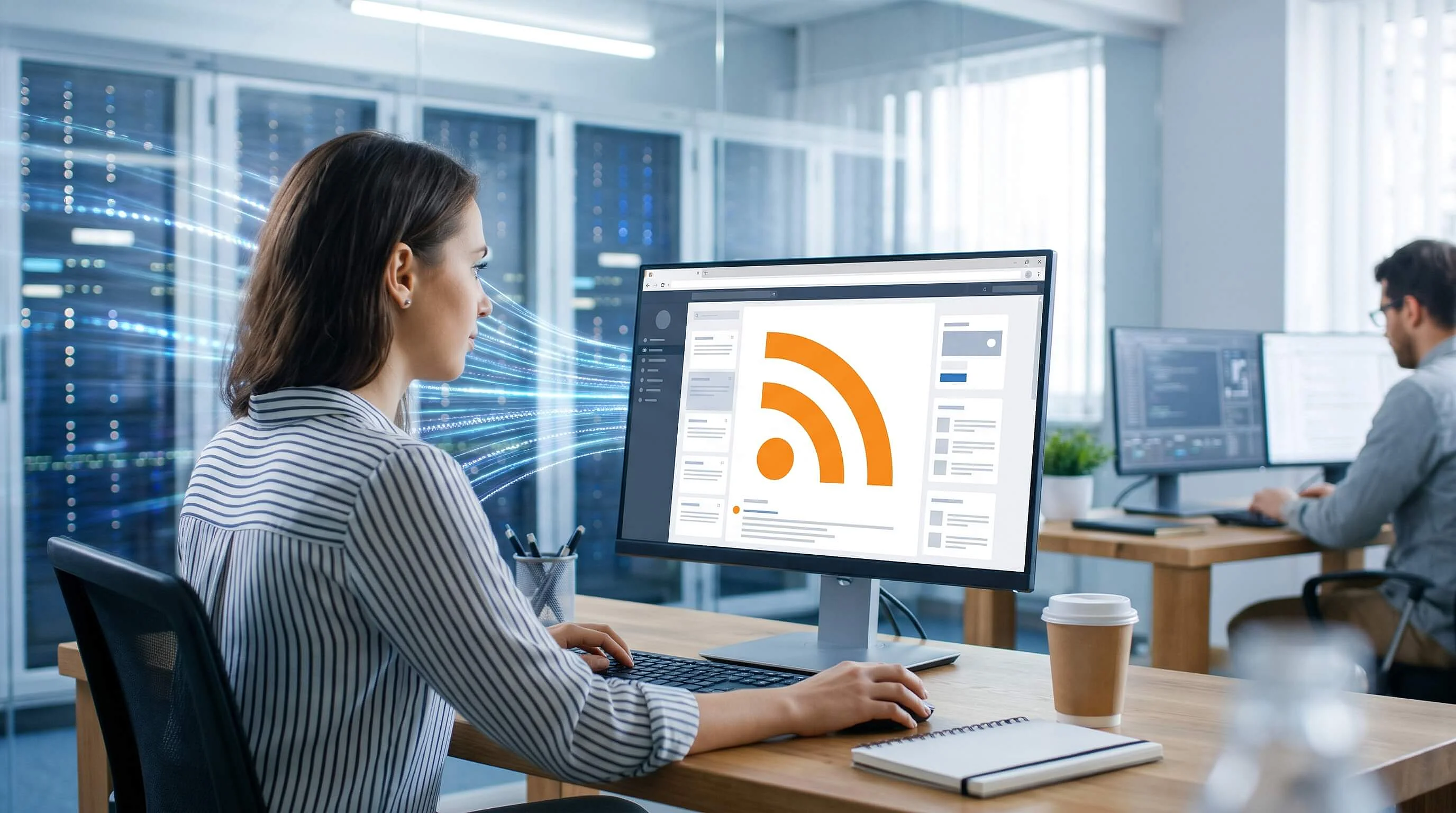 Image: What is an RSS feed?