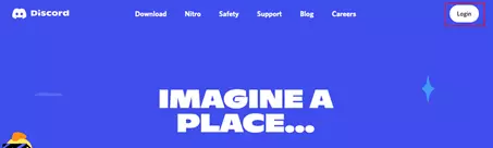Image: Homepage discord.com