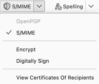 Image: Enable Encryption in Thunderbird