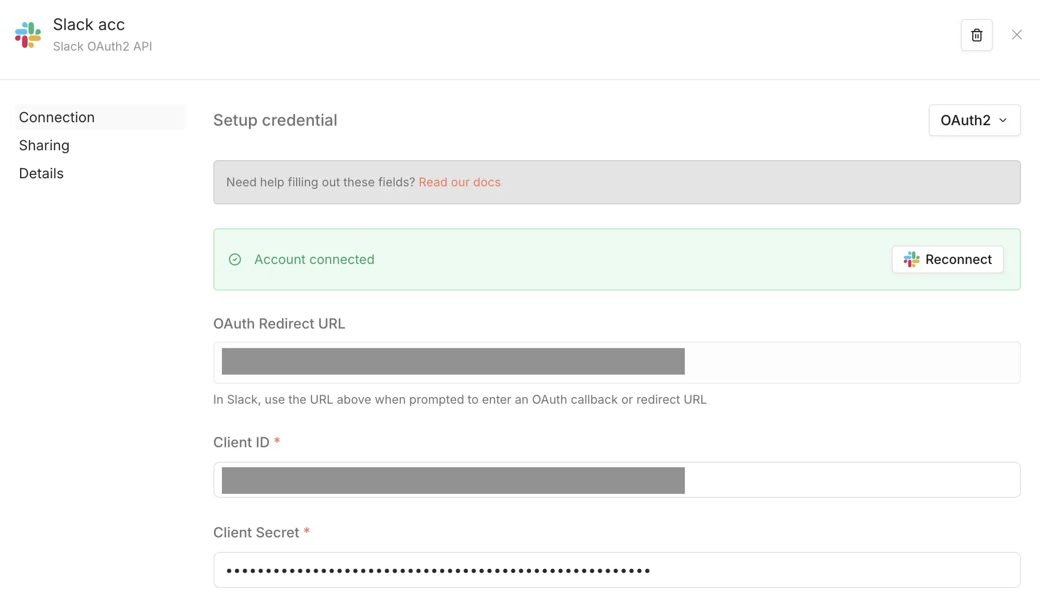 Image: n8n: Connect Slack